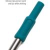 imageGoodful 8 Piece Variety Pack Reusable Travel Stainless Steel Straw Set Travel Case Cleaning Brushes Removeable Silicone Tips Multi ColorTeal and Blue