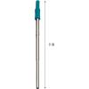 imageGoodful 8 Piece Variety Pack Reusable Travel Stainless Steel Straw Set Travel Case Cleaning Brushes Removeable Silicone Tips Multi ColorTeal and Blue