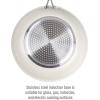 imageGoodful Ceramic Nonstick 11 Inch Grill Pan Dishwasher Safe Pots and Pans Comfort Grip Stainless Steel Handle Made without PFOA Griddle CreamCream