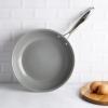 imageGoodful Ceramic Nonstick 11 Inch Grill Pan Dishwasher Safe Pots and Pans Comfort Grip Stainless Steel Handle Made without PFOA Griddle CreamCream