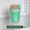 imageGoodful Double Wall Insulated Yogurt Container Leak Proof Food Storage Snack Container with Reusable Plastic Spoon Microwave Safe Dishwasher safe Freezer Safe 14Ounce Green14Ounce Yogurt Bottle