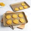 imageGoodful Nonstick Round Cake Pan Set Heavy Duty Carbon Steel with Quick Release Coating Made without PFOA Dishwasher Safe 2Pack Bakeware Set 9Inch Champagne GoldChampagne Gold