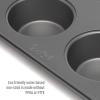 imageGoodful Nonstick Round Cake Pan Set Heavy Duty Carbon Steel with Quick Release Coating Made without PFOA Dishwasher Safe 2Pack Bakeware Set 9Inch Champagne GoldGray