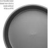 imageGoodful Nonstick Round Cake Pan Set Heavy Duty Carbon Steel with Quick Release Coating Made without PFOA Dishwasher Safe 2Pack Bakeware Set 9Inch Champagne GoldGray