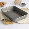 imageGoodful Nonstick Round Cake Pan Set Heavy Duty Carbon Steel with Quick Release Coating Made without PFOA Dishwasher Safe 2Pack Bakeware Set 9Inch Champagne GoldGray