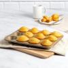 imageGoodful Nonstick Round Cake Pan Set Heavy Duty Carbon Steel with Quick Release Coating Made without PFOA Dishwasher Safe 2Pack Bakeware Set 9Inch Champagne GoldChampagne Gold