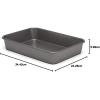 imageGoodful Nonstick Round Cake Pan Set Heavy Duty Carbon Steel with Quick Release Coating Made without PFOA Dishwasher Safe 2Pack Bakeware Set 9Inch Champagne GoldGray