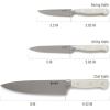imageGoodful Premium Cutlery Steak Knife Set High Carbon Stainless Steel Full Tang Triple Riveted Handles 6Piece Cream39