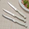 imageGoodful Premium Cutlery Steak Knife Set High Carbon Stainless Steel Full Tang Triple Riveted Handles 6Piece Cream45