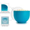 imageGoodful Silicone Popcorn Popper Collapsible Hot Air Microwavable Popcorn Maker Bowl Made without BPA BlueBlue