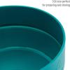 imageGoodful Silicone Popcorn Popper Collapsible Hot Air Microwavable Popcorn Maker Bowl Made without BPA BlueTeal