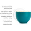 imageGoodful Silicone Popcorn Popper Collapsible Hot Air Microwavable Popcorn Maker Bowl Made without BPA BlueTeal