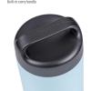 imageGoodful Stainless Steel Food Jar Double Wall Vacuum Sealed Insulated Food Storage Container with Carry Handle Lid 16Ounce BlushSky Blue
