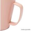 imageGoodful Travel Mug Stainless Steel Insulated Double Wall Vacuum Sealed Coffee Cup with Leak Proof Lid 14 Ounce GrayApricot Blush