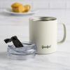imageGoodful Travel Mug Stainless Steel Insulated Double Wall Vacuum Sealed Coffee Cup with Leak Proof Lid 14 Ounce GrayCream
