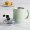 imageGoodful Travel Mug Stainless Steel Insulated Double Wall Vacuum Sealed Coffee Cup with Leak Proof Lid 14 Ounce GraySage