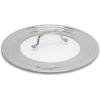 imageGoodful Universal Lid for Pots Pans and Skillets Tempered Glass Steam Vented Graduated Rim Fits 95quot12quot Cookware Replacement Top Dishwasher Safe Stainless Steel and Glass