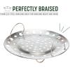 imageGoodful 11Inch AllinOne Nonstick Cast Pan 44Quart Capacity Multipurpose Dishwasher Safe Lilac FrostGraphite