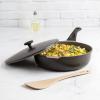 imageGoodful 11Inch AllinOne Nonstick Cast Pan 44Quart Capacity Multipurpose Dishwasher Safe Lilac FrostGraphite