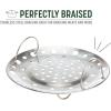 imageGoodful 11Inch AllinOne Nonstick Cast Pan 44Quart Capacity Multipurpose Dishwasher Safe Lilac FrostLilac Frost