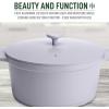 imageGoodful 11Inch AllinOne Nonstick Cast Pan 44Quart Capacity Multipurpose Dishwasher Safe Lilac FrostLilac Frost