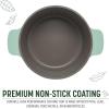imageGoodful 11Inch AllinOne Nonstick Cast Pan 44Quart Capacity Multipurpose Dishwasher Safe Lilac FrostSage Green