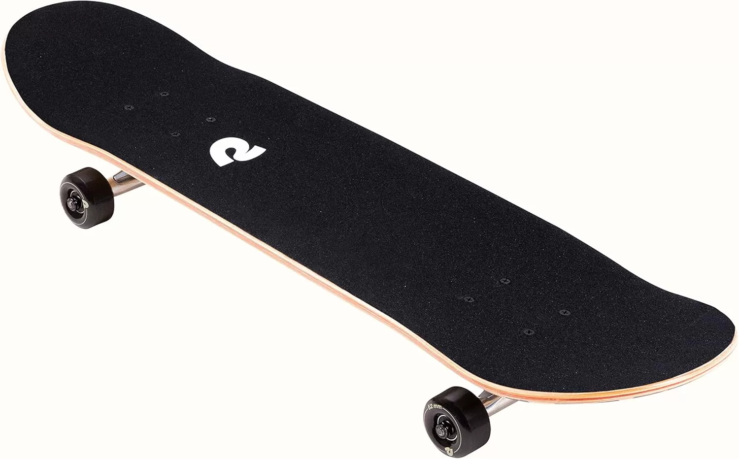 imageRetrospec Alameda Skateboard Complete  Canadian Maple Wood Deck w 55 Inch Aluminum Alloy Trucks for Commuting Cruising Carving ampamp Downhill RidingBlack Checker