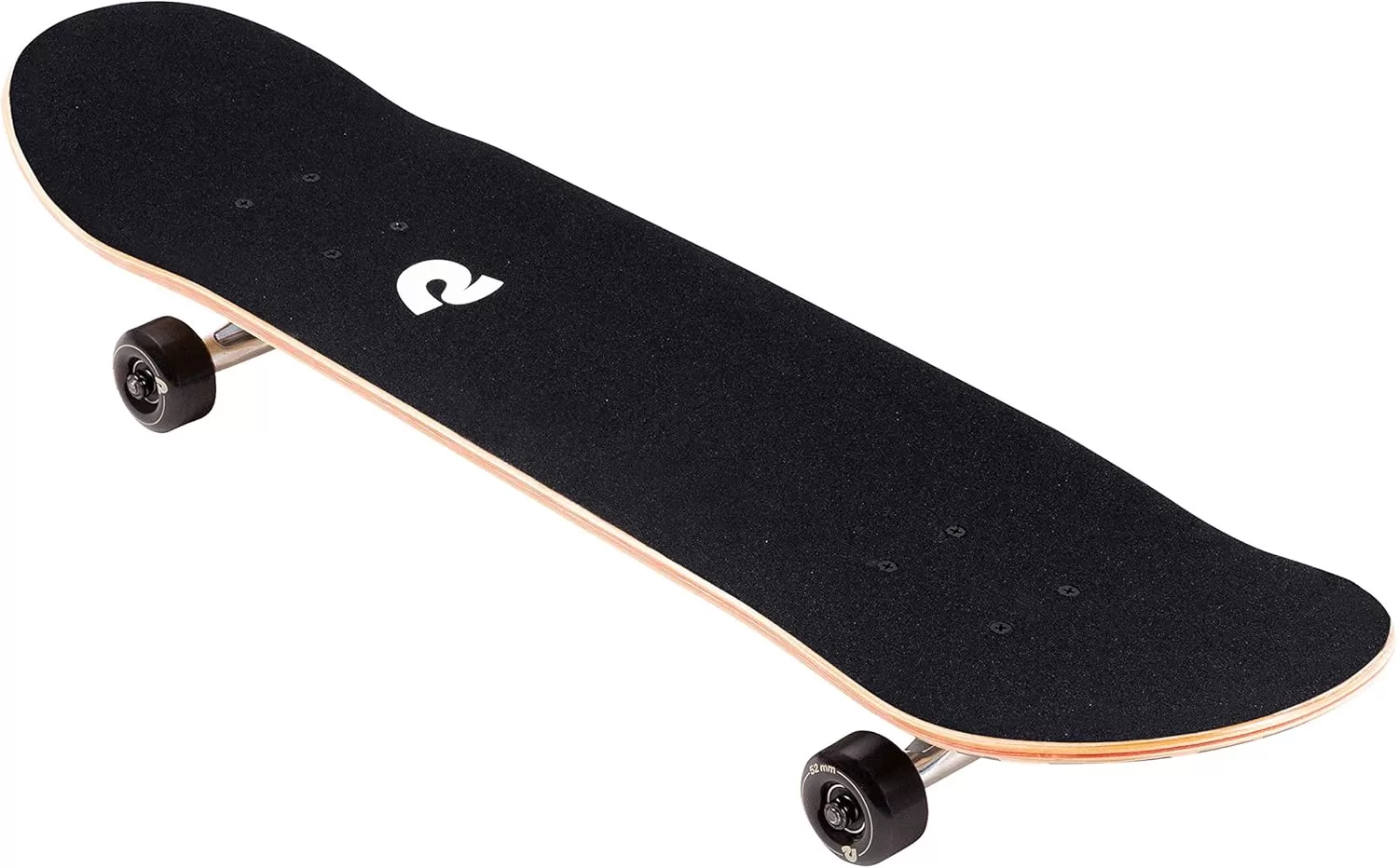 imageRetrospec Alameda Skateboard Complete  Canadian Maple Wood Deck w 55 Inch Aluminum Alloy Trucks for Commuting Cruising Carving ampamp Downhill RidingBlack Checker