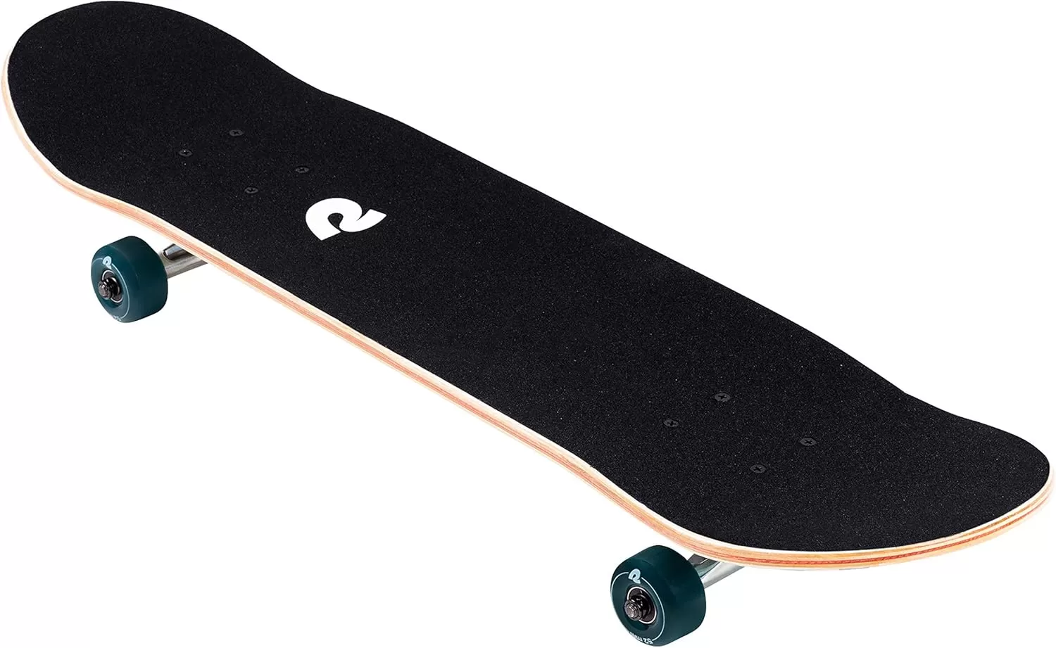 imageRetrospec Alameda Skateboard Complete  Canadian Maple Wood Deck w 55 Inch Aluminum Alloy Trucks for Commuting Cruising Carving ampamp Downhill RidingMarine Isometric