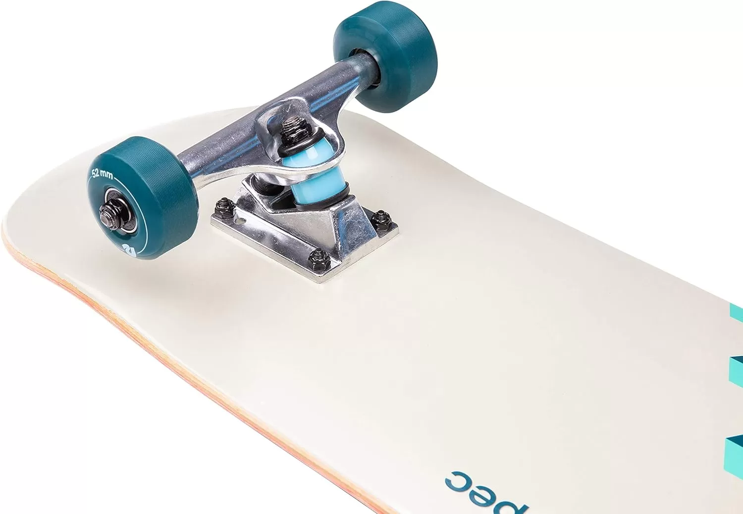imageRetrospec Alameda Skateboard Complete  Canadian Maple Wood Deck w 55 Inch Aluminum Alloy Trucks for Commuting Cruising Carving ampamp Downhill RidingMarine Isometric