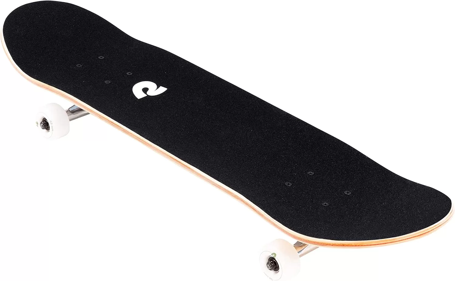 imageRetrospec Alameda Skateboard Complete  Canadian Maple Wood Deck w 55 Inch Aluminum Alloy Trucks for Commuting Cruising Carving ampamp Downhill RidingMalibu Palm