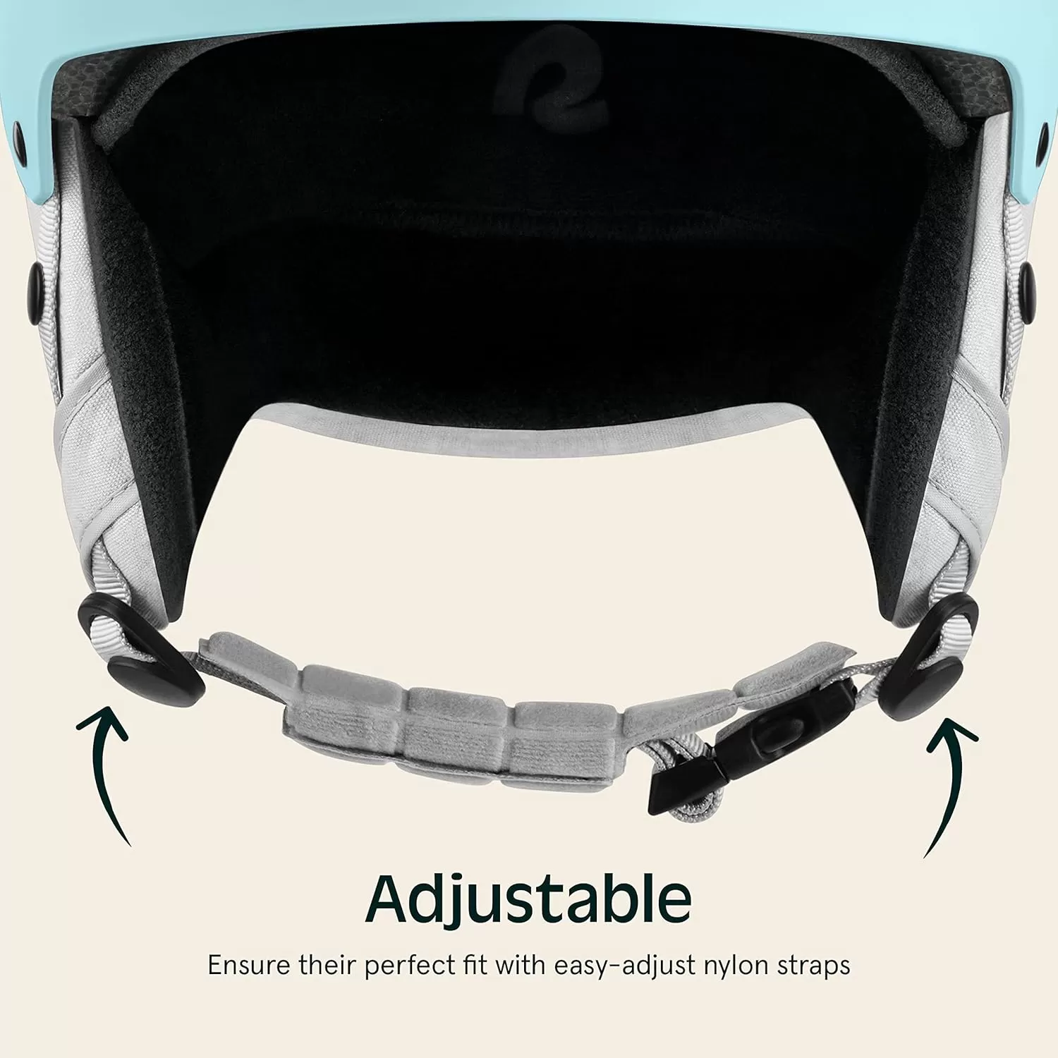 imageRetrospec Comstock Youth Ski ampamp Snowboard Helmet for Kids  Durable ABS Shell Protective EPS Foam ampamp Cooling Vents  Adjustable Fit for Boys ampamp GirlsMatte Blue Ridge