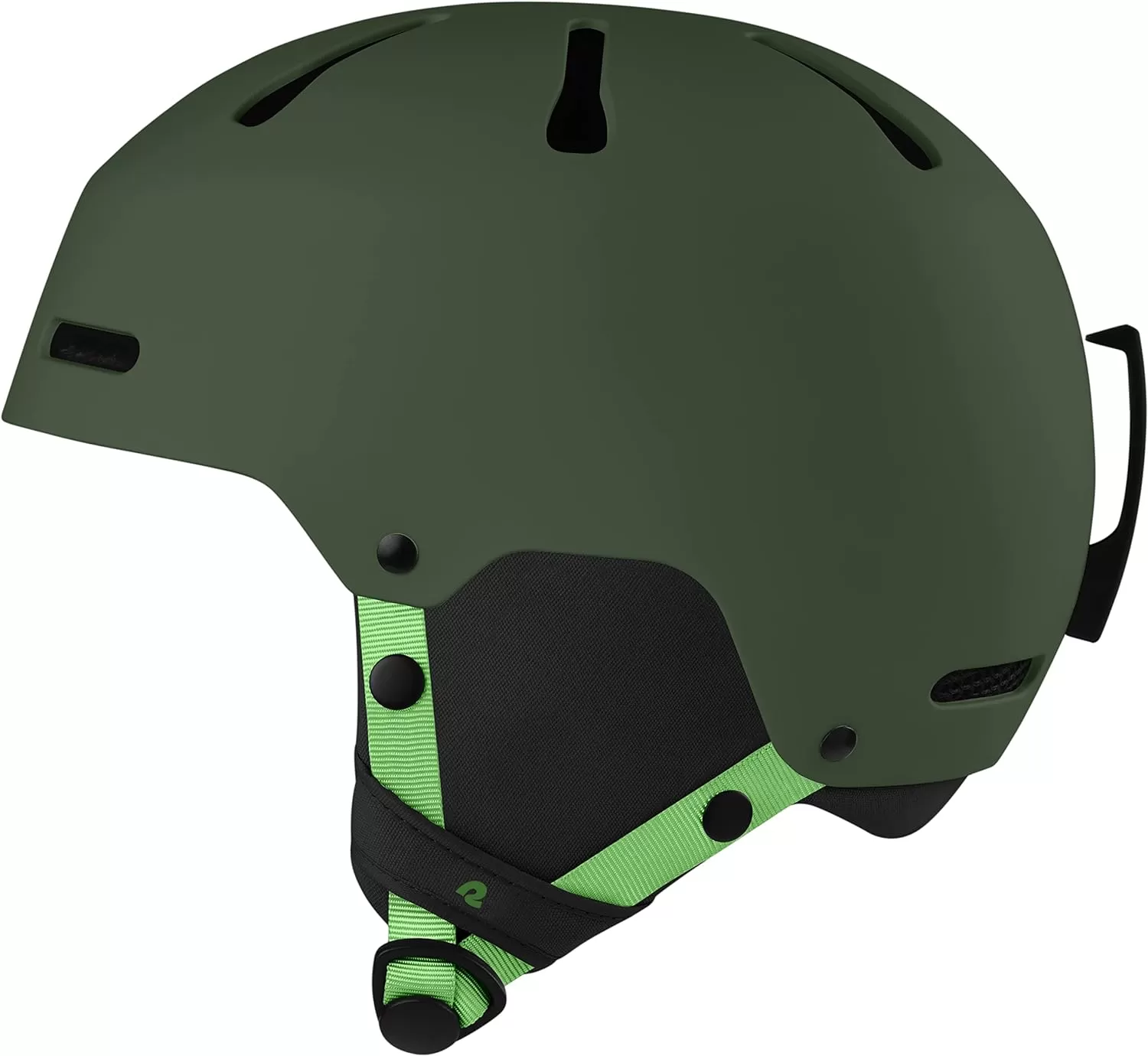 imageRetrospec Comstock Youth Ski ampamp Snowboard Helmet for Kids  Durable ABS Shell Protective EPS Foam ampamp Cooling Vents  Adjustable Fit for Boys ampamp GirlsMatte Forest