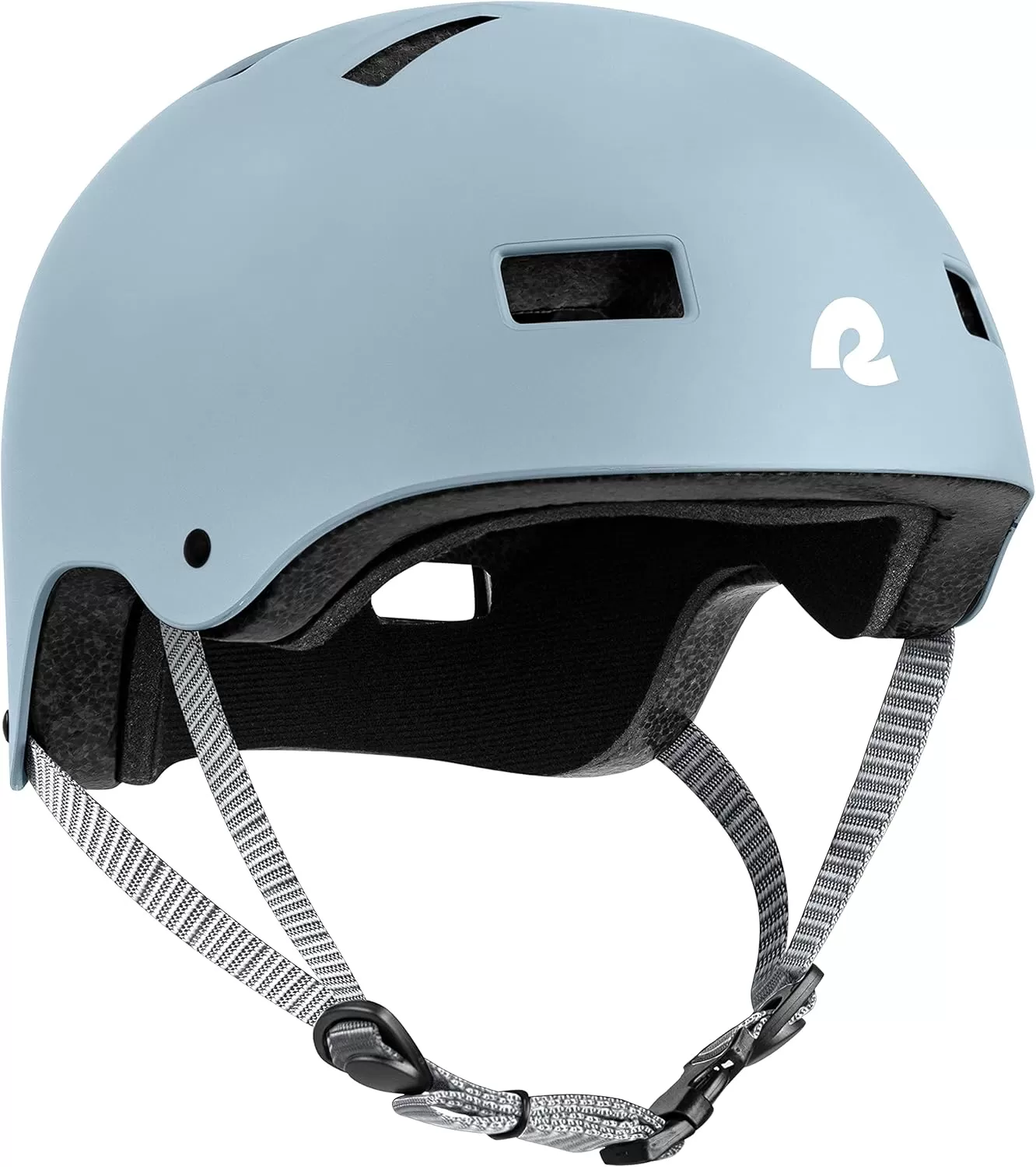 imageRetrospec Retrospec Dakota Bike Helmet  Skateboard Helmet Premium Protection MultiSport Bike BMX Skating Scooter and Skate HelmetMatte Crystal Blue