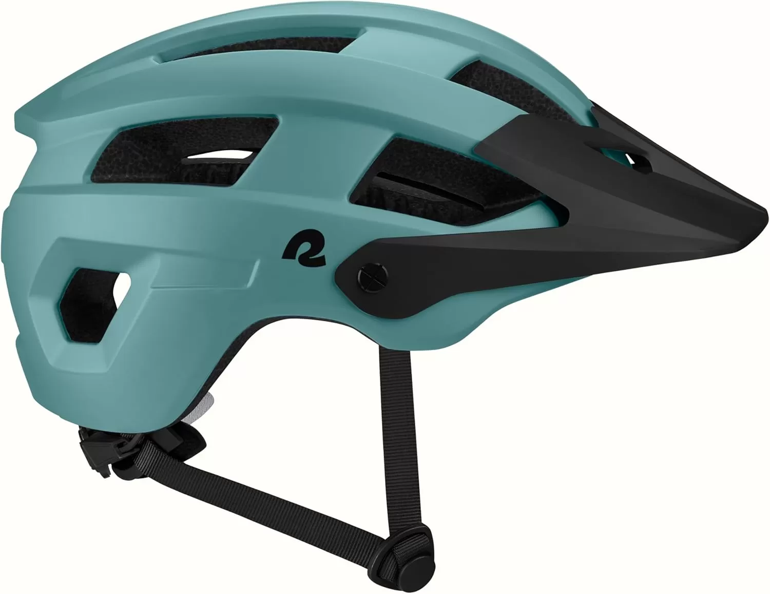 imageRetrospec Rowan Mountain Bike Helmet for Adults  MTB Style with Removable Visor and EPS Foam Interior for Men ampamp Women  Adjustable Size Lightweight ampamp BreathableMatte Evergreen