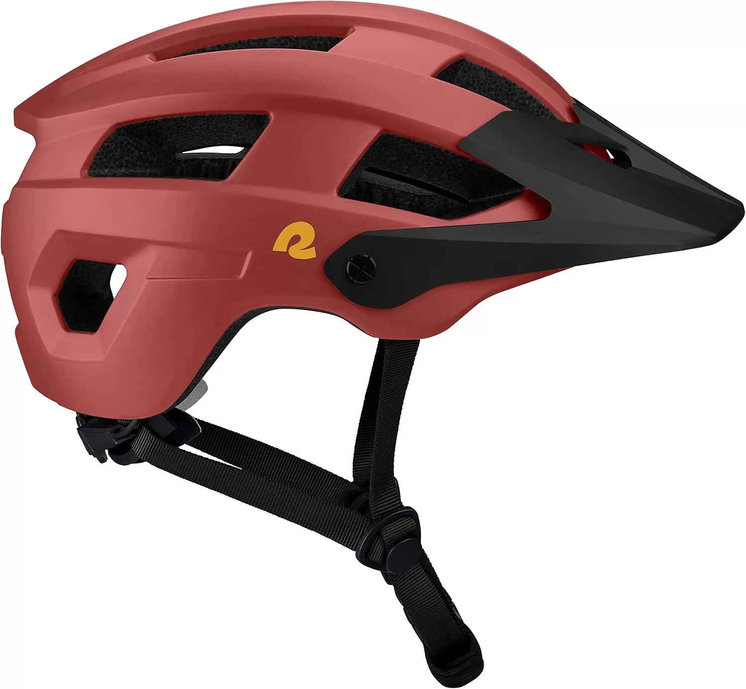 imageRetrospec Rowan Mountain Bike Helmet for Adults  MTB Style with Removable Visor and EPS Foam Interior for Men ampamp Women  Adjustable Size Lightweight ampamp BreathableMatte Adobe