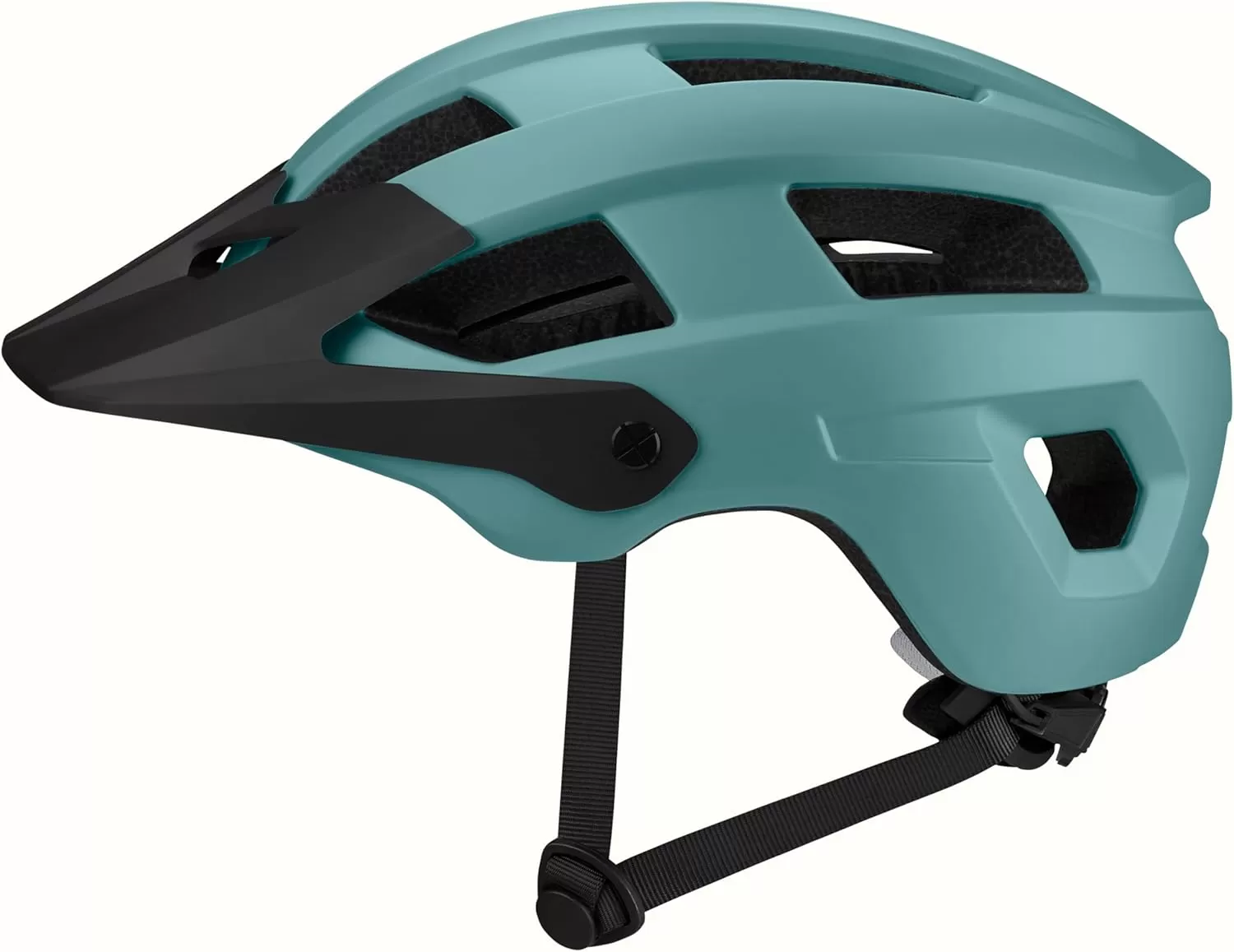 imageRetrospec Rowan Mountain Bike Helmet for Adults  MTB Style with Removable Visor and EPS Foam Interior for Men ampamp Women  Adjustable Size Lightweight ampamp BreathableMatte Evergreen