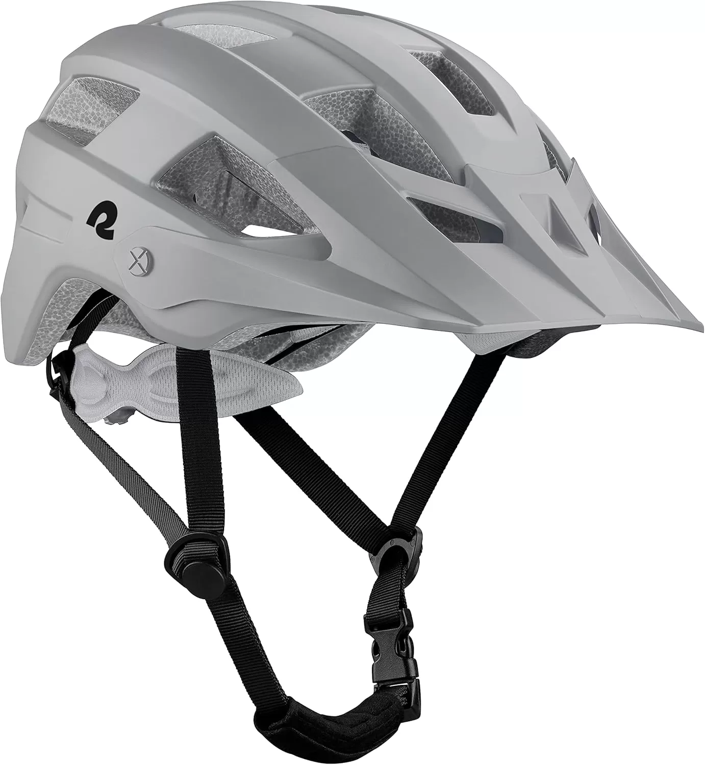 imageRetrospec Rowan Mountain Bike Helmet for Adults  MTB Style with Removable Visor and EPS Foam Interior for Men ampamp Women  Adjustable Size Lightweight ampamp BreathableMatte Stone