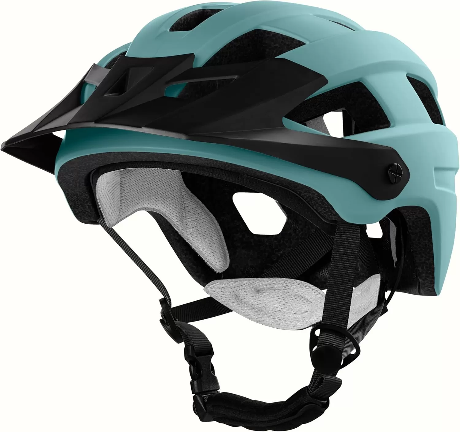 imageRetrospec Rowan Mountain Bike Helmet for Adults  MTB Style with Removable Visor and EPS Foam Interior for Men ampamp Women  Adjustable Size Lightweight ampamp BreathableMatte Evergreen