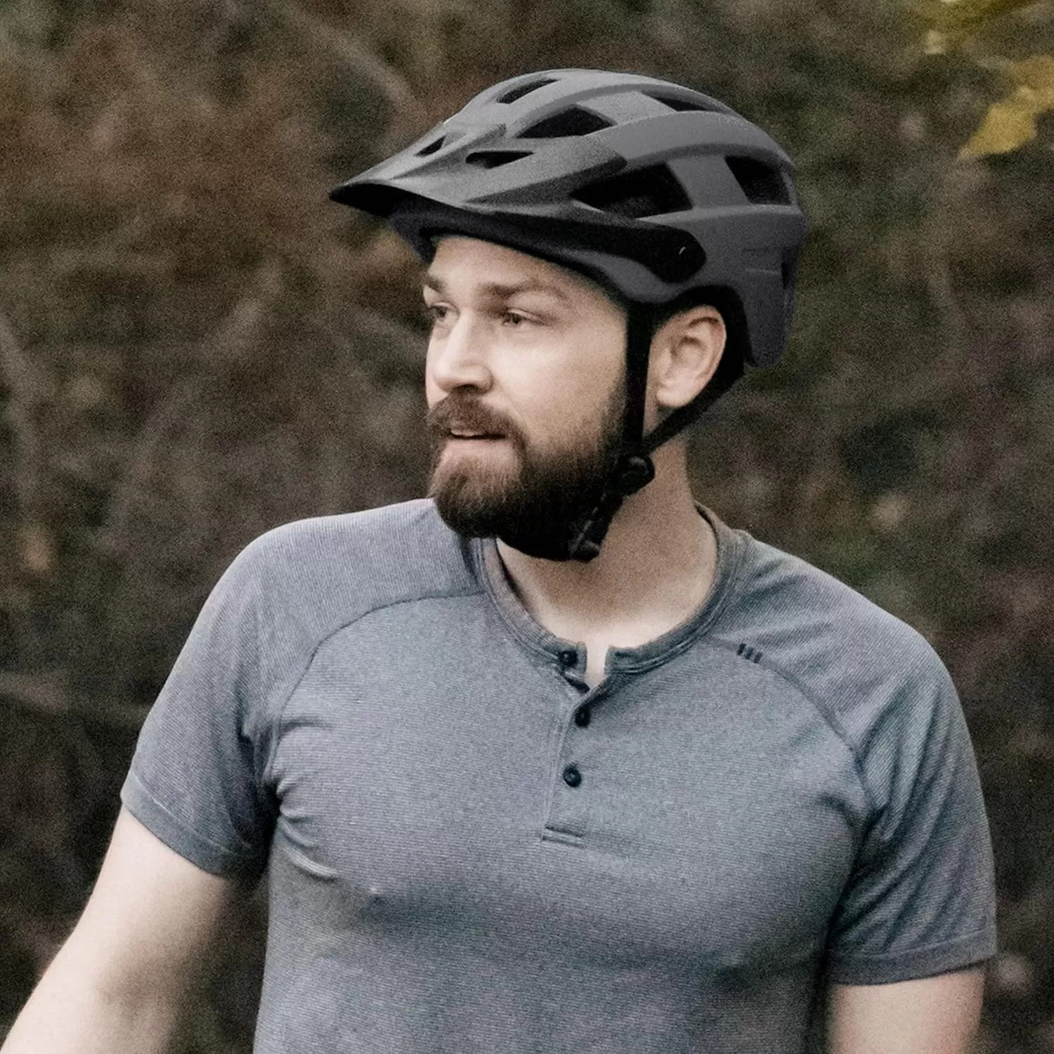 imageRetrospec Rowan Mountain Bike Helmet for Adults  MTB Style with Removable Visor and EPS Foam Interior for Men ampamp Women  Adjustable Size Lightweight ampamp BreathableMatte Stone