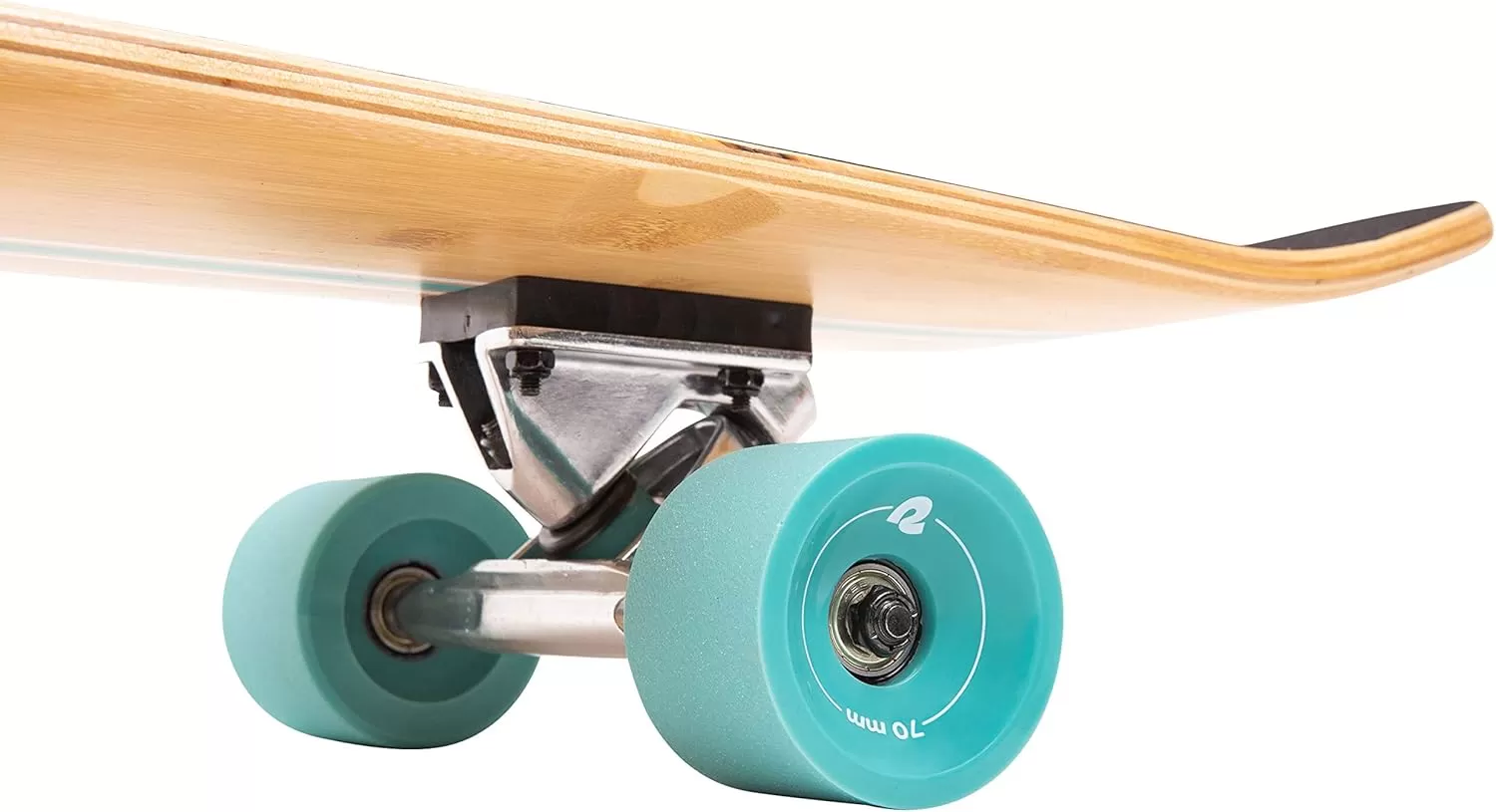 imageRetrospec Zed Cruiser ampamp Pintail Longboard Skateboard Complete Cruiser  Bamboo ampamp Canadian Maple Wood Cruiser wReverse Kingpin Trucks for Commuting Cruising Carving ampamp Downhill RidingAqua Pipeline
