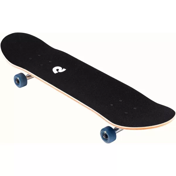 imageRetrospec Alameda Skateboard Complete  Canadian Maple Wood Deck w 55 Inch Aluminum Alloy Trucks for Commuting Cruising Carving ampamp Downhill RidingWoven Navy