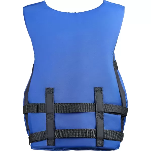 imageRetrospec Bobbin Life Jackets for Adults Lightweight Durable USCG Approved Life Vests for Adults for Boating Swimming Paddling ampamp MoreMarine Blue