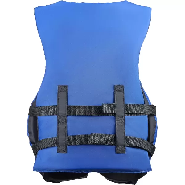 imageRetrospec Bobbin Life Jackets for Adults Lightweight Durable USCG Approved Life Vests for Adults for Boating Swimming Paddling ampamp MoreMarine Blue