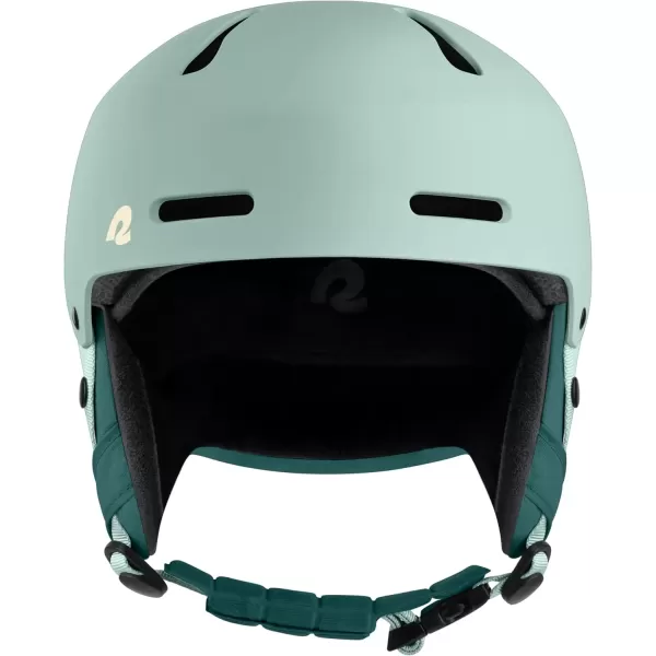 imageRetrospec Comstock Youth Ski ampamp Snowboard Helmet for Kids  Durable ABS Shell Protective EPS Foam ampamp Cooling Vents  Adjustable Fit for Boys ampamp GirlsMatte Matcha Forest