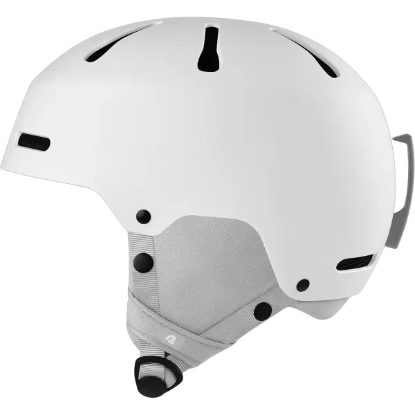 imageRetrospec Comstock Youth Ski ampamp Snowboard Helmet for Kids  Durable ABS Shell Protective EPS Foam ampamp Cooling Vents  Adjustable Fit for Boys ampamp GirlsMatte White