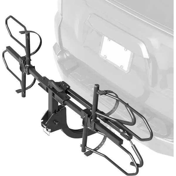 imageRetrospec Endeavor 2EBike Hitch Mount Rack for Cars Trucks SUVs  160lb Max Weight Accommodates Electric Bikes with 2029quot Wheels  Foldable AntiRattle Compatible with 2quot Class III Hitch