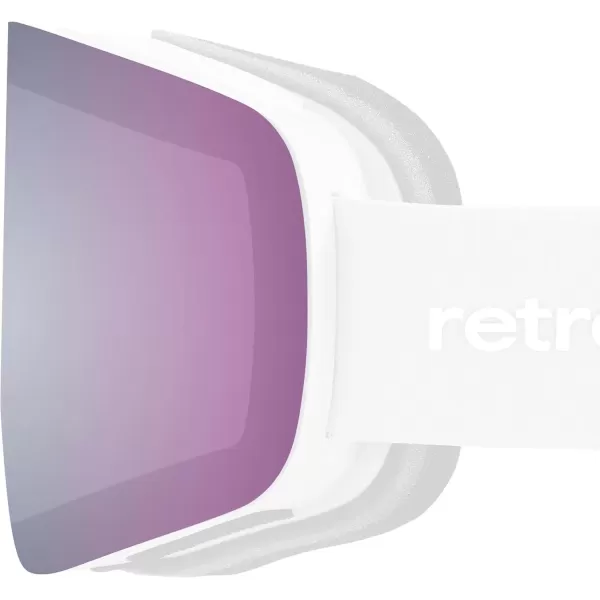 imageRetrospec Flume Ski Goggles for Men and Women UV Protection Over Glasses AntiFog Scratch ResistantBismuth