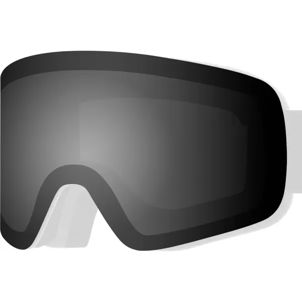 imageRetrospec Flume Ski Goggles for Men and Women UV Protection Over Glasses AntiFog Scratch ResistantMirror Polarize