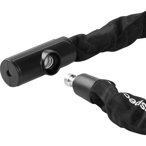 imageRetrospec Hero Plus Bicycle Chain Lock with Key Heavy Duty AntiTheft Bike Lock 10mm 3 Cut Resistant 3T Manganese Steel Chain and Weather Resistant Nylon Sleeve10mm Chain Links